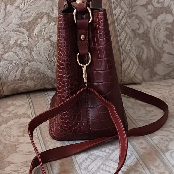 Brown Leather Crossbody Bag, Handbag, Purse, Shoulder Bag, Tote - Picture 8 of 11